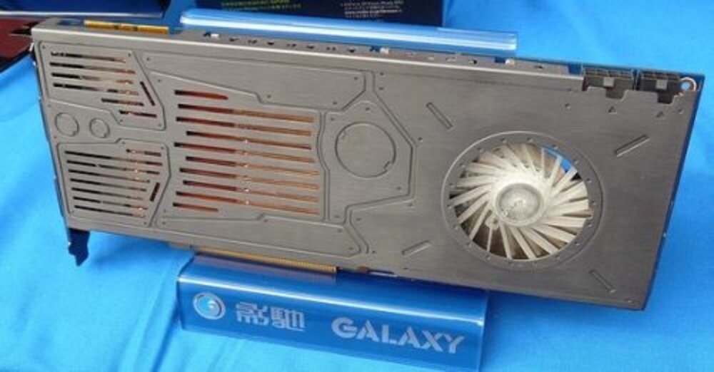 Galaxy GTX 470 Razor - Schmale Single-Slot-Geforce