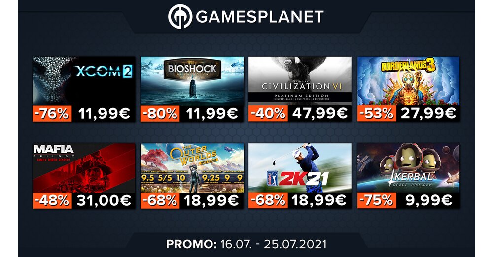 ボーダーランズ 3、プラネット ズー、XCOM 2 が発売 [広告]
