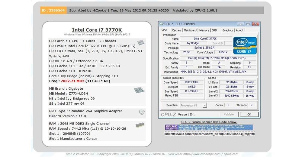 Intel Core i7 3770K 