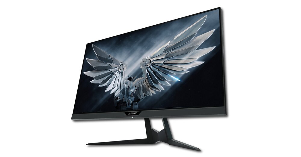 テスト中の Gigabyte Aorus FI27Q-P 