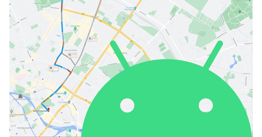 Google マップ: 新しい Android ウィジェットで交通状況が表示されます