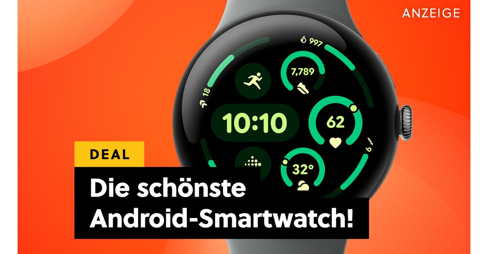 Eine der aktuell besten Android-Smartwatches in puncto Preis-Leistung: Die Google Pixel Watch 3 ist einfach wunderschön und jetzt megagünstig!