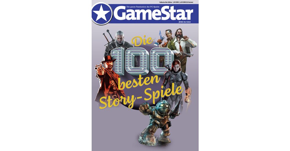 GameStar の新号: ベスト 100 のストーリー ゲーム