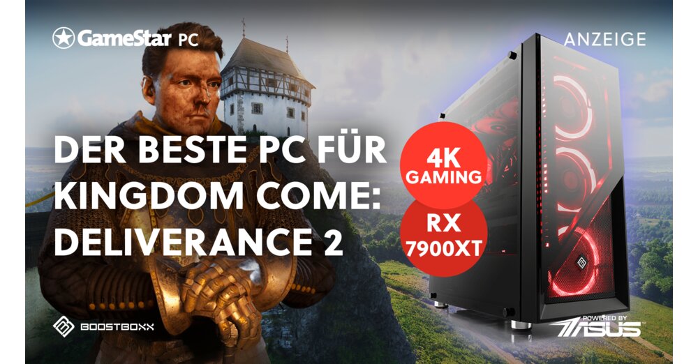 C'est le PC de jeu haut de gamme parfait pour Kingdome Come: Deliverance 2 