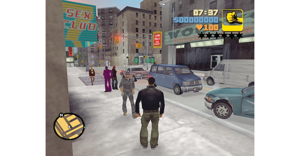 ページ 2: テスト中の GTA 3 