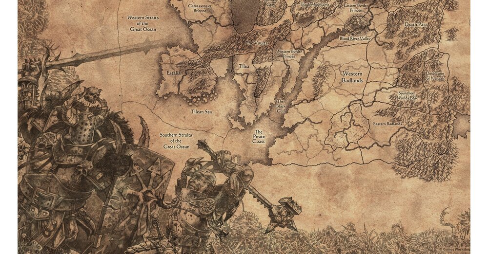 Total War：Warhammer-地図作成、これまで以上に美しい