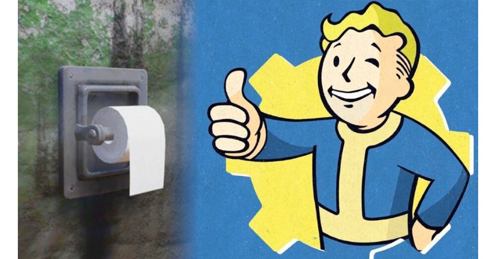 »Endlich Gerechtigkeit« - Bethesda schlägt sich in der legendären Klopapier-Debatte um Fallout auf eine Seite
