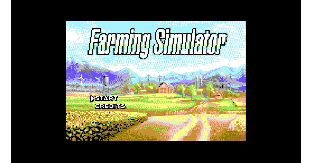 Agricultural Simulator 19-C64エディションはエイプリルフールの冗談ではなく、開発の詳細