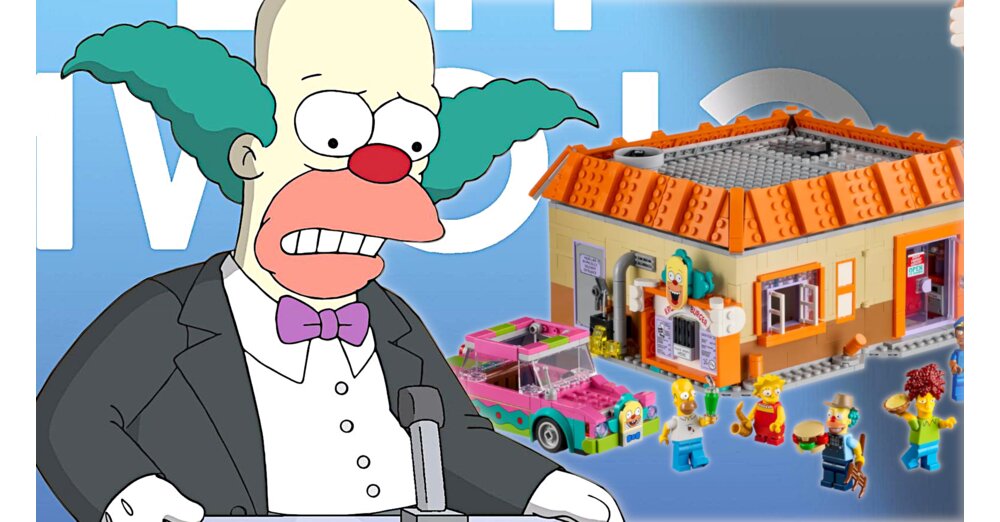Lego bringt offizielles Set zu Die Simpsons: Krusty Burger hat 1.635 Steine und ein saftiges Preisschild