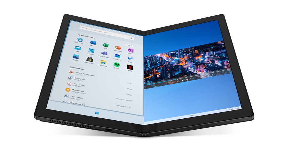 Lenovo、有名なノートパソコンのキーボードをスタンドアロン＆折りたたみ式 PC として披露