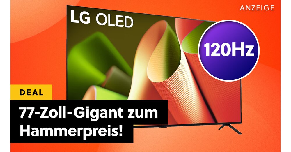 Will Amazon kein Geld mehr verdienen? Ein riesiger LG OLED-TV mit 77 ...