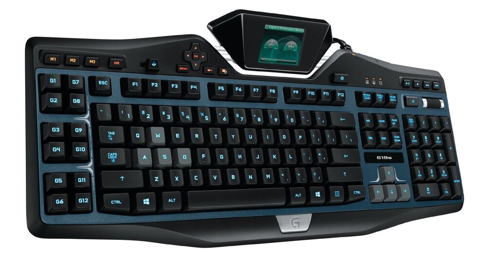 Logitech G19S-カラーディスプレイと価格の問題がある高級キーボード