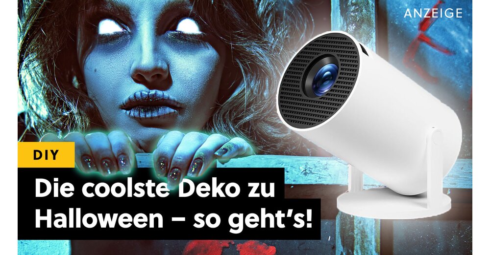 最高のハロウィーンの装飾には、血や骨は必要ありません。240 インチで最大 4K のこの手頃な価格のミニ プロジェクターだけです。