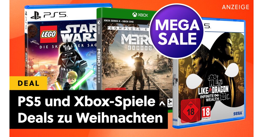 Des dizaines de jeux AAA pour PS5, Xbox &amp; Nintendo Switch à un prix ridicule ! Procurez-vous vos jeux chez MediaMarkt si vous souhaitez jouer à moindre coût pendant les vacances de Noël !