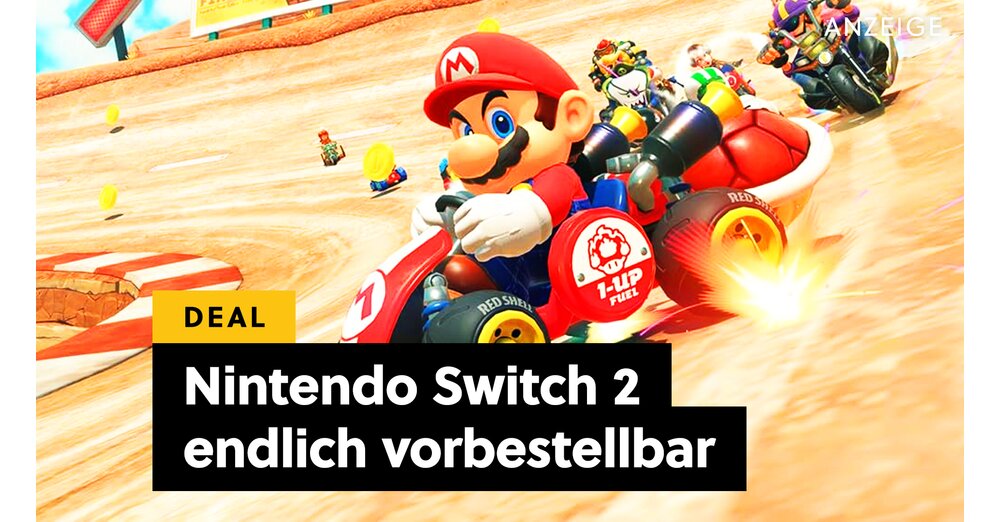 Nintendo Switch 2 endlich wieder vorbestellbar! Bei Amazon spart ihr sogar 40€ auf das Bundle mit Mario Kart
