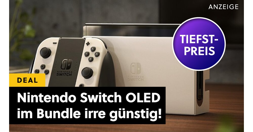 Nintendo Switch OLED avec Mario megahit au meilleur prix : le meilleur cadeau de Noël de 2024 arrivera à temps !