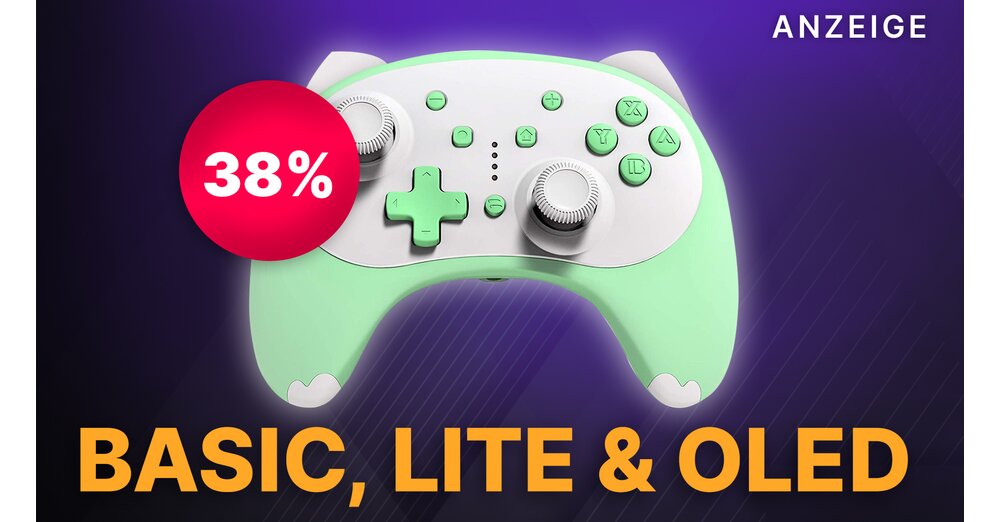 AmazonのNintendo Switch Proコントローラー：The Sweetest Wireless GamePadは38％で利用可能です