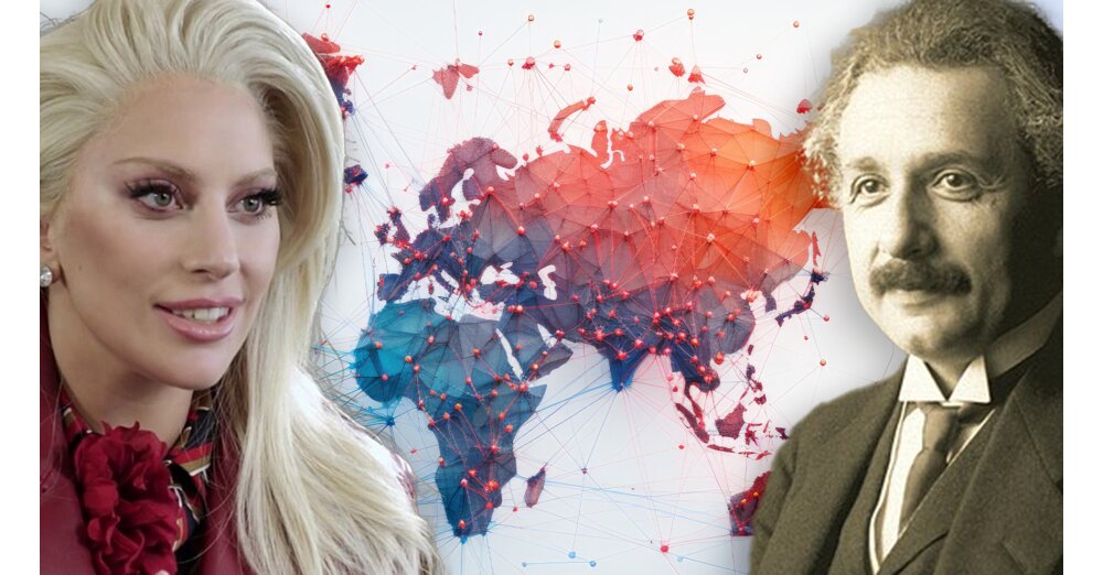 Jesus, Lady Gaga, Audrey Hepburn: Diese Weltkarte zeigt euch Berühmtheiten in eurer Nachbarschaft und weltweit