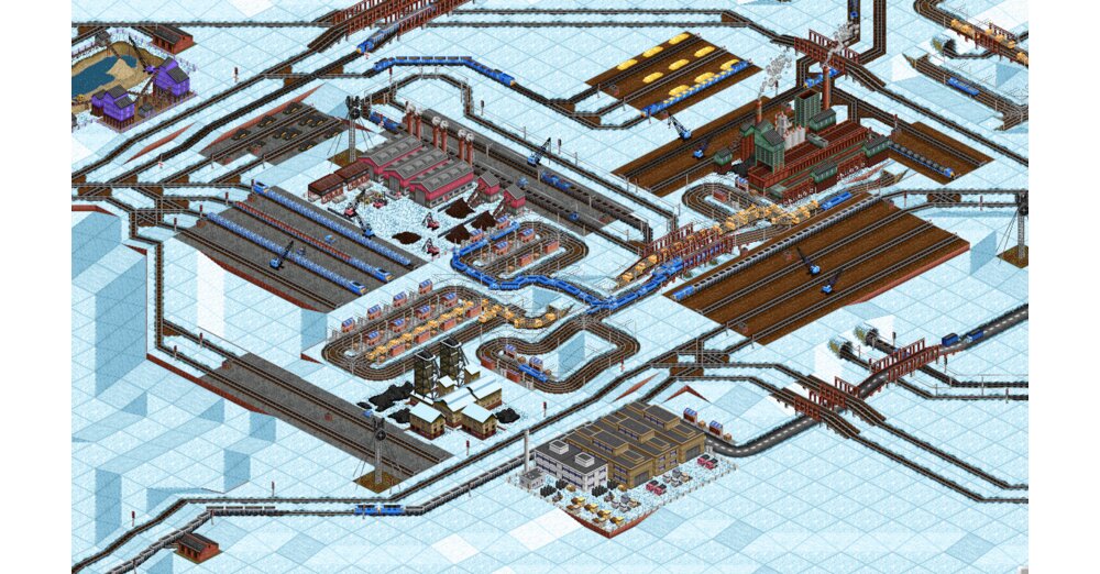 Open Transport Tycoon: クラシックな建築ゲームが Steam で無料で登場