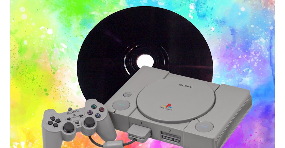 Les disques PS1 étaient noirs à l’époque et il y avait une raison simple à cela