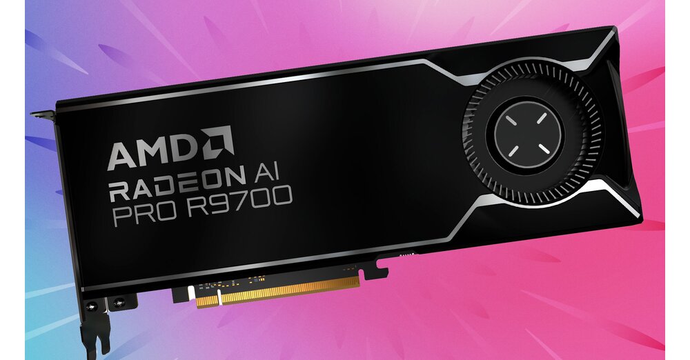 AMD kündigt eine neue KI-Grafikkarte für Profis an – mit 32 GByte VRAM