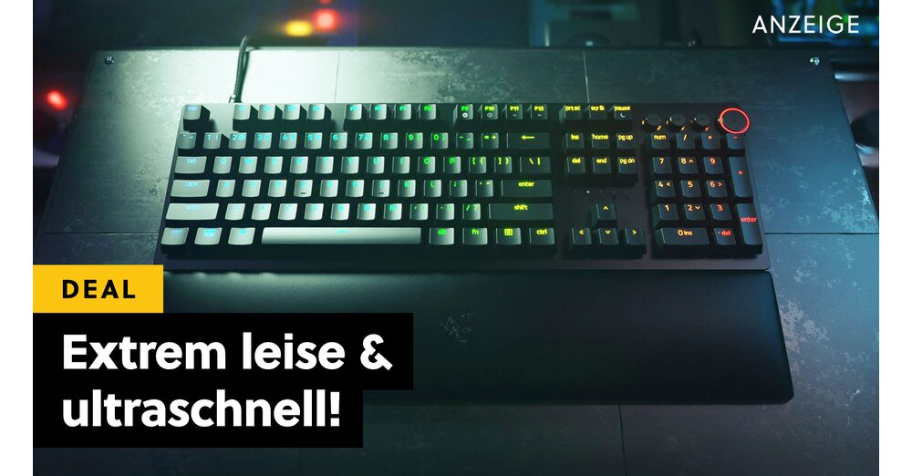 Razerからの光学ゲームキーボードは半分の価格で：キーボードの推奨事項はAmazonのオファーでおかしくなりました！