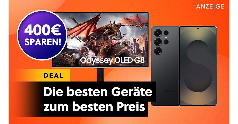 Samsung Angebote 2025: Mega-Deals bei Gaming-Monitoren, Galaxy S25 Ultra & Galaxy Watch 7!