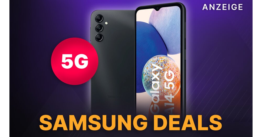 Samsung Galaxy A14 mit 5G außerirdisch günstig im Angebot: Schnappt