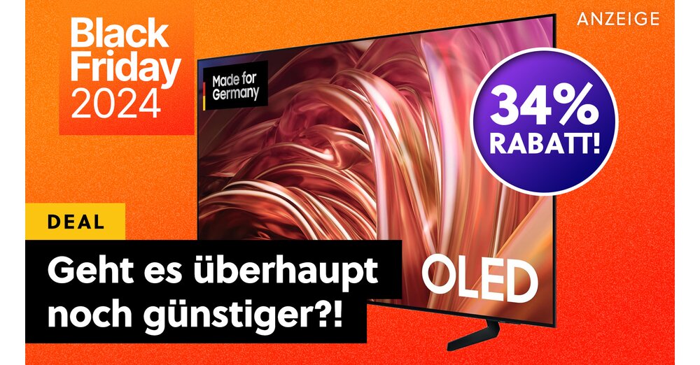 Je pense que je rêve : téléviseur Samsung OLED 65 pouces avec 120 Hz et HDR incroyablement bon marché pendant la semaine du Black Friday sur Amazon