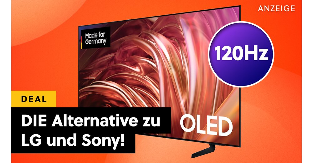 Bärenstarker Samsung OLED-TV mit 120Hz und HDR: LG und Sony sollten sich Sorgen machen!