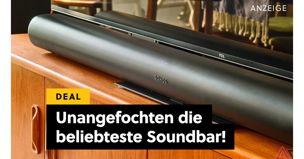 Jetzt schnallt euch an: Diese Soundbar geht gerade komplett durch die Decke - die Sonos Arc gibt es gerade so günstig wie noch nie!