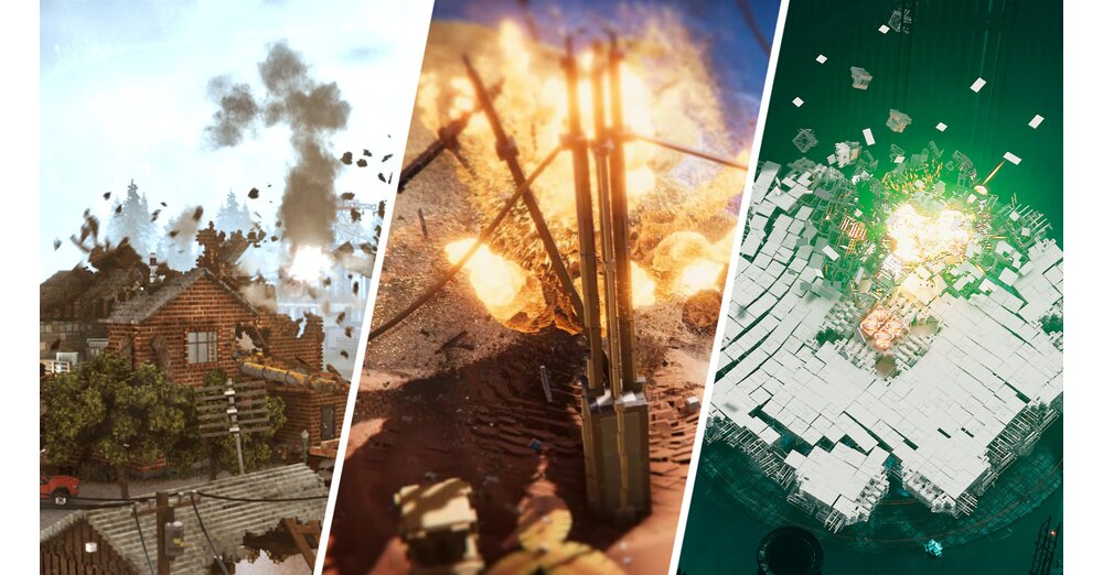 最高の破壊物理学：最大の誤動作のための6蒸気ゲーム