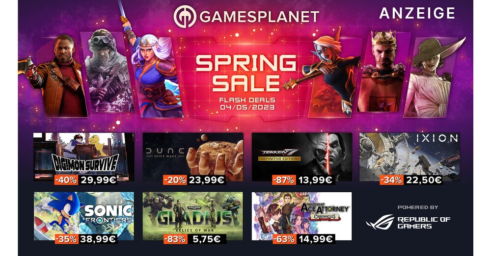 宇宙戦略: 春のセールで最大 34% 割引で Dune: Spice Wars と Ixion を入手