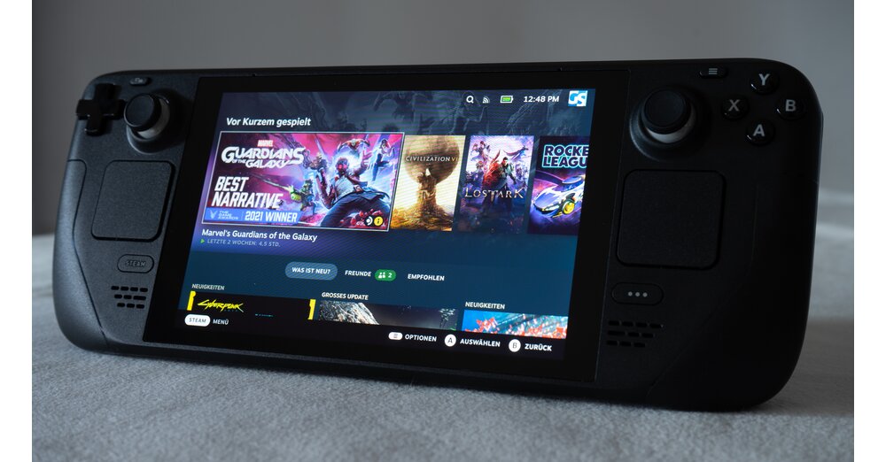 4ページ：テスト中のスチームデッキ：すべてのPCプレーヤーがこのハードウェアを試したはずです