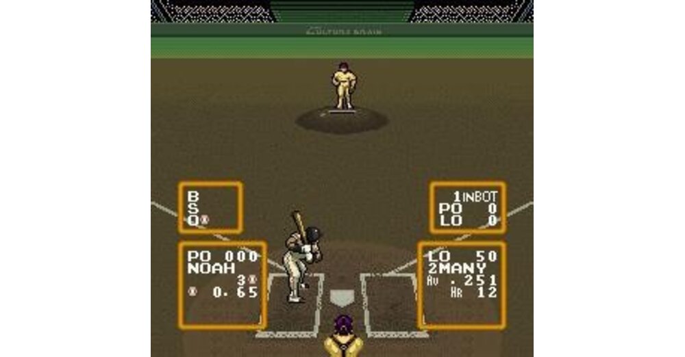 Super Baseball Simulator 1.000 SNES