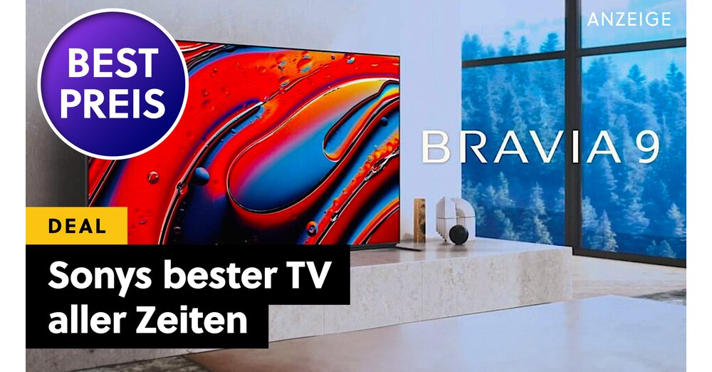 あらゆるOLEDよりも75インチの高さとライター：Sony Bravia 9は、世界で最高のQLEDミニLEDテレビであり、最終的に提供されています