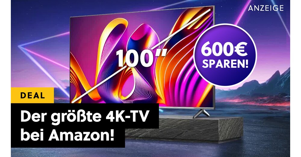 Plus de 65 pouces, ce monstre de téléviseur 4K QLED ne peut que sourire avec lassitude ! Le plus grand téléviseur est désormais 24 % moins cher