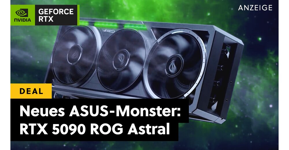 Si le RTX 5090 « normal » n’est pas assez cher : ASUS propose un nouveau produit phare par rapport au Strix avec le ROG Astral