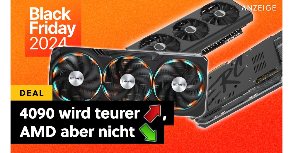 RTX 4090, RX 7900 XT &amp; Co. au Black Friday : Alors que les prix de Nvidia explosent, il existe désormais des offres AMD géniales !