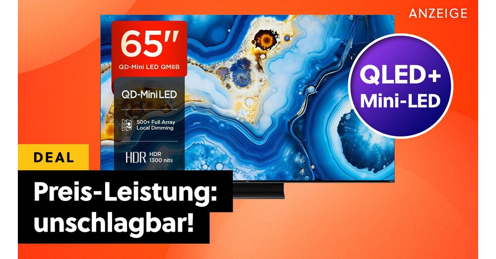 Il n'y a pas de meilleur téléviseur 4K pour moins d'argent! Mini-LED, QLED, 144Hz et Dolby Vision HDR-it a tout