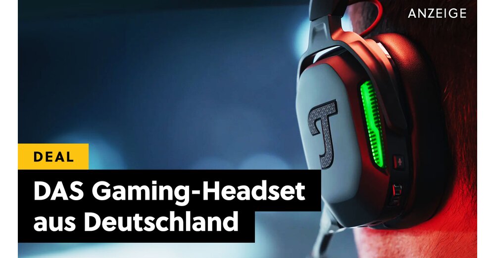 Ingénieux casque de jeu 7.1 d'Allemagne avec pilotes de 40 mm et Bluetooth 