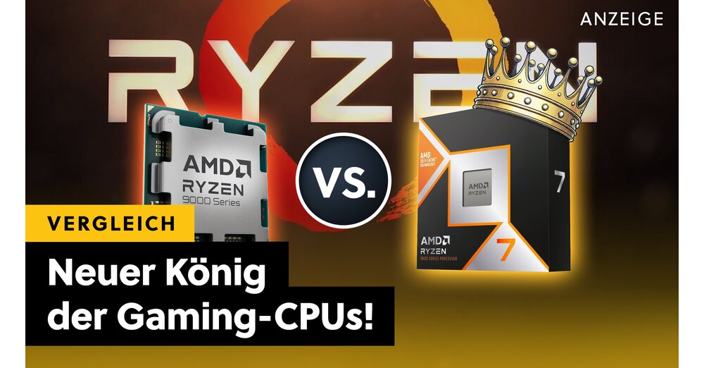 Beste Gaming CPU 2026 AMD Ryzen 7 9800X3D Gegen Den Neuen 9850X3D Titelbild Amd Ryzen 7 9850x3d Vs 9800x3d Vergleich Beste Gaming Cpu 2026 6399954 