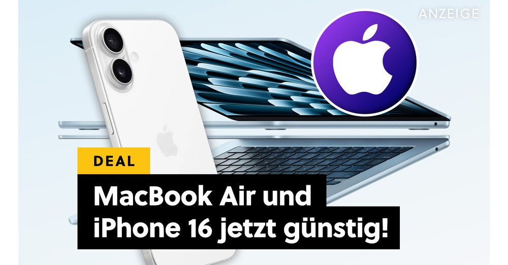 Das iPhone 16 & das neue MacBook Air M4 gab's nie zuvor so günstig! Das für mich beste Apple-Handy und der beste Laptop – zum besten Preis im o2-Tarif