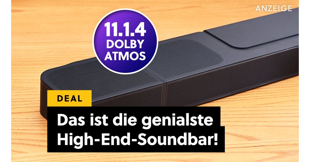Die aus meiner Sicht beste Soundbar am Markt war noch nie zuvor günstiger – und sie ist ein Ass für Atmos und Surroundsound!