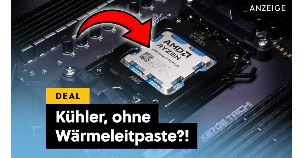 Hat Wärmeleitpaste gegen diese neue Alternative für immer ausgedient? In meinem nächsten PC wird bald alles anders