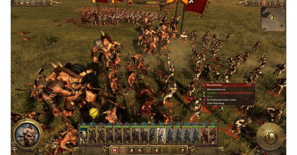Total War：Warhammer- DLCの「動物の人々のRuf」のスクリーンショット（獣の呼びかけ）