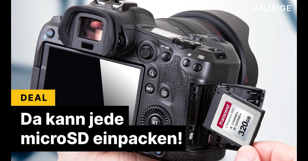 CFExpress-Karte im Angebot: Über 50% Rabatt für Fotografen!