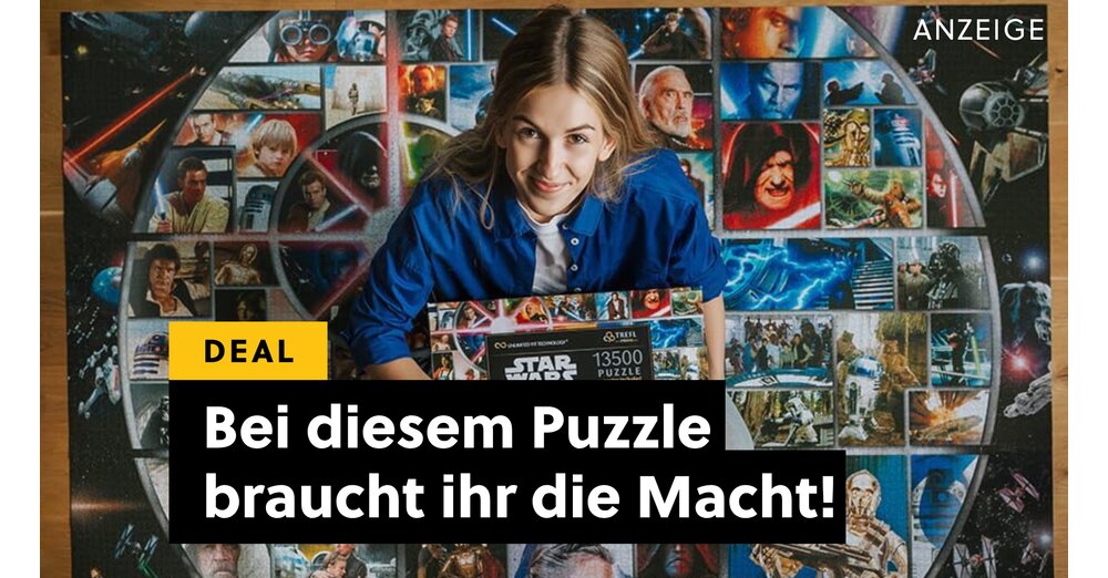 パワーがあなたと一緒になりますように：この13,500部のスターウォーズパズルのために、ジェダイクが必要です！
