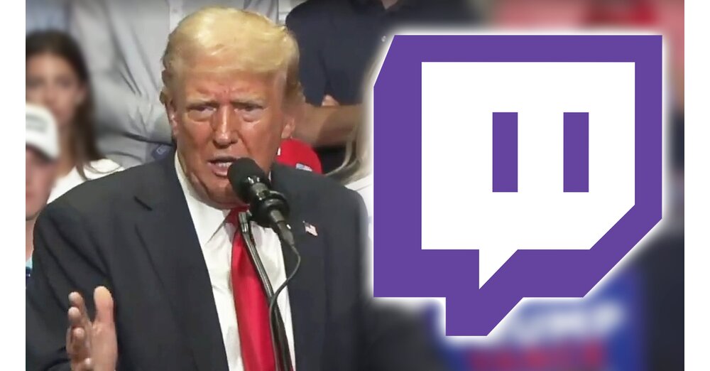Donald Trump ist zurück auf Twitch, nachdem die Plattform ihn jahrelang