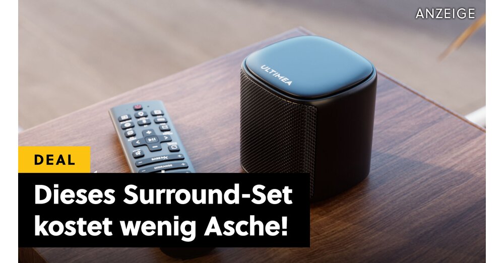 Kinoerlebnis zu Hause: Diese Soundbar liefert 5.1 Dolby Atmos für weniger als ein Netflix-Abo!